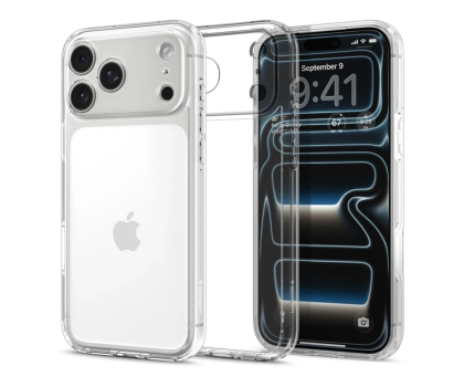 Etui do telefonów SPIGEN Ultra Hybrid do Iphone 17 Pro Max Crystal Clear 8800283314106